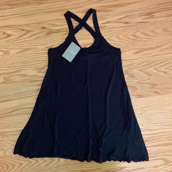 Sheer Black Tank C&C California NWT - Picture 1 of 5
